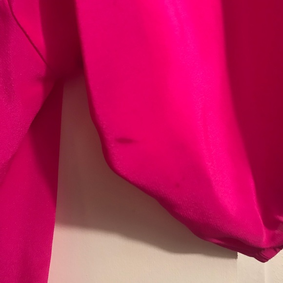 Aum-Couture silk off the shoulder blouse - Picture 3 of 3